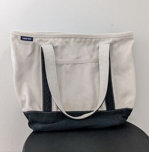 Lands' End medium canvas tote bag